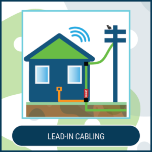 Lead-In cabling and custom jobs by Internet Repairs