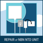 NTD unit repair service by Central Coast Internet Repairs