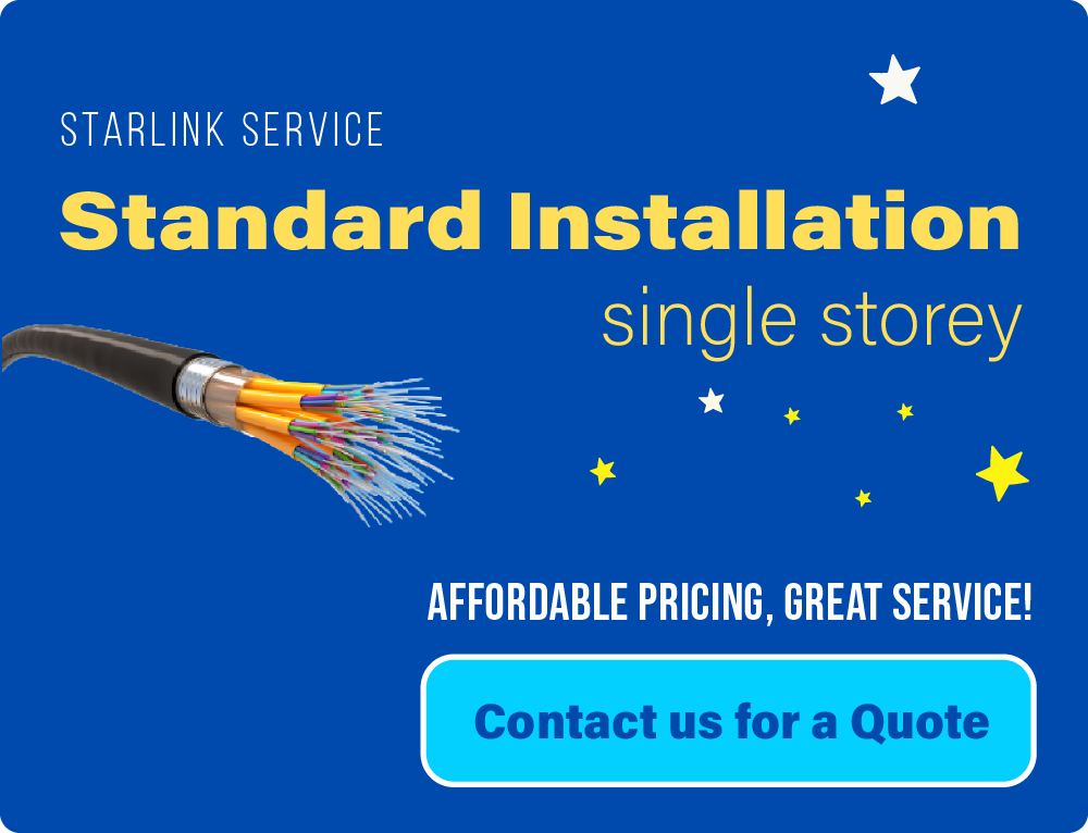 Central Coast Internet Repairs providing affordable professional STARLINK installation services Newcastle region as well - call us for a quote today!